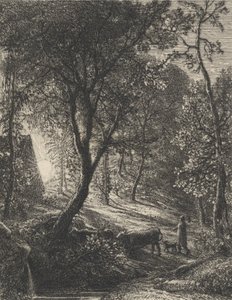Il cottage del pastore da Samuel Palmer
